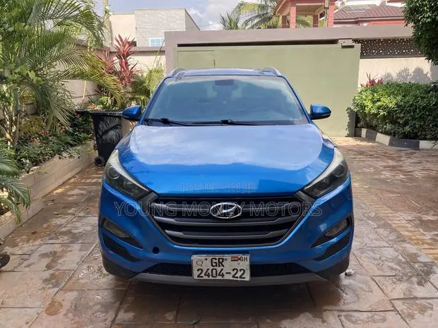 Hyundai Tucson Sport AWD 2016 Blue · Photo 1