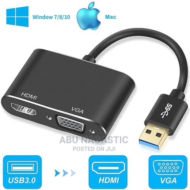 Usb to Hdmi Vga Converter/Adapter · Photo 1