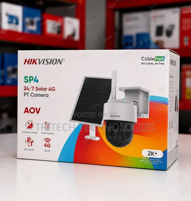 Hikvision Mini Pt Solar Camera 4mp Ds-2cfsp4/4g · Photo 1