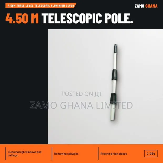 4.50M Three Level Telescopic Aluminium Lever - C-054 · Photo 1