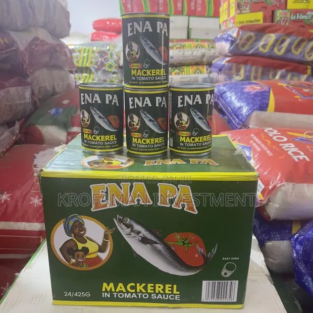 Enapa Mackerel in Tomato Sauce 425gx25 · Photo 1