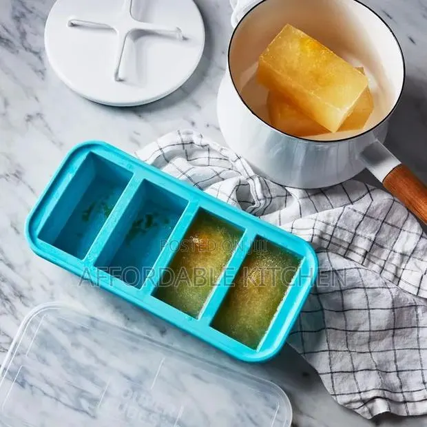 Silicone Soup and Food Freezer Tray · Photo 1