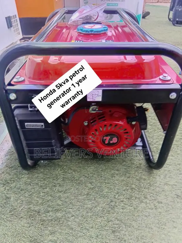 Honda 5kVA Petrol Generator – Your Trusted Home Power Solution · Photo 1