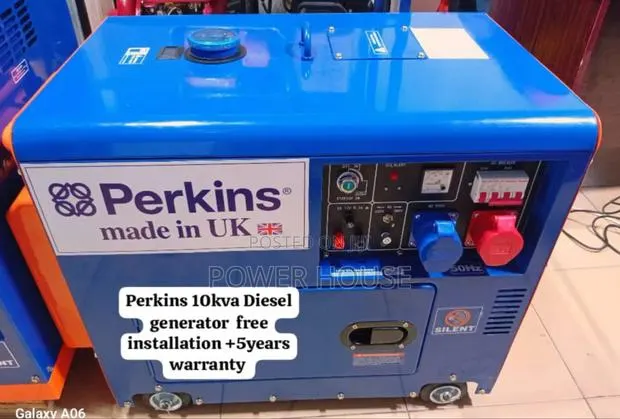 Powerful Work Perkins Diesel Generator 10kva Silent · Photo 1