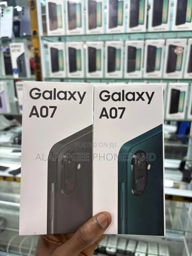 New Samsung Galaxy A07 128 GB Black · Photo 1