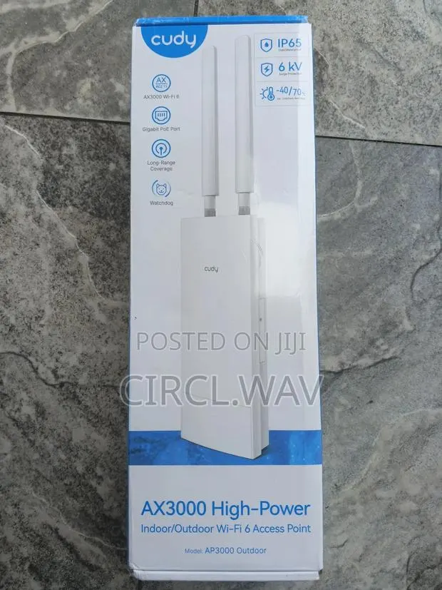 Cudy Ax3000 Outdoor Ap | 320m Long Range · Photo 1