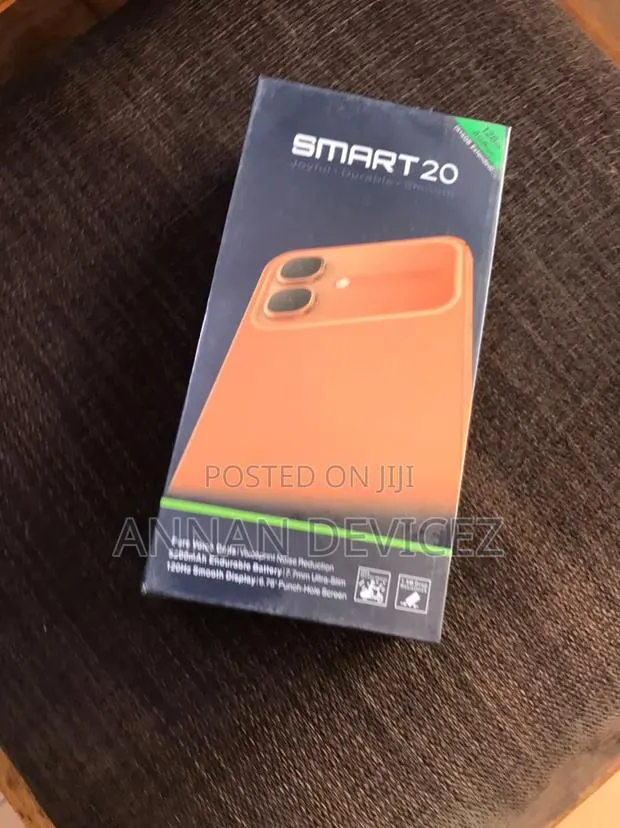 New Infinix Smart 20 128 GB Black · Photo 1