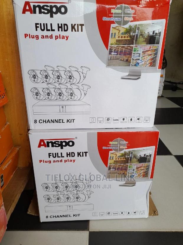 8 Channels Kit Full HD ANSPO 4mp · Photo 1
