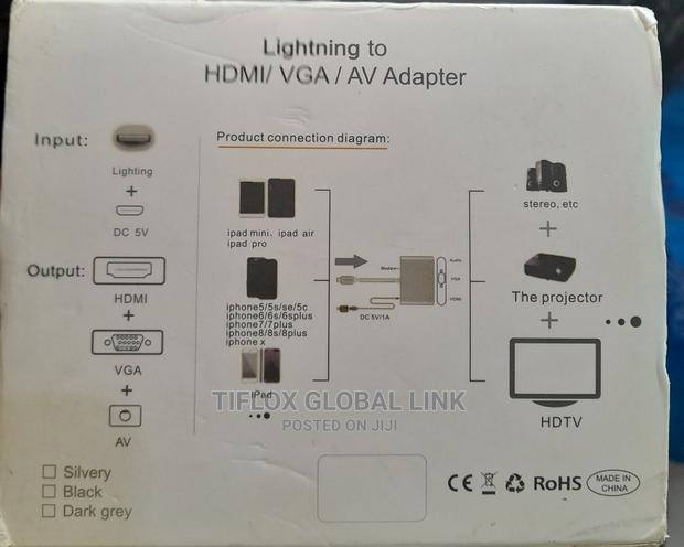 Lighting to HDMI/VGA/AV Adapter · Photo 3