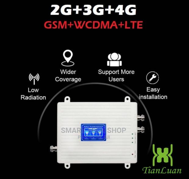 Dual Indoor Triband 2G 3G And 4G Mobile Phone Signal Booster · Photo 1