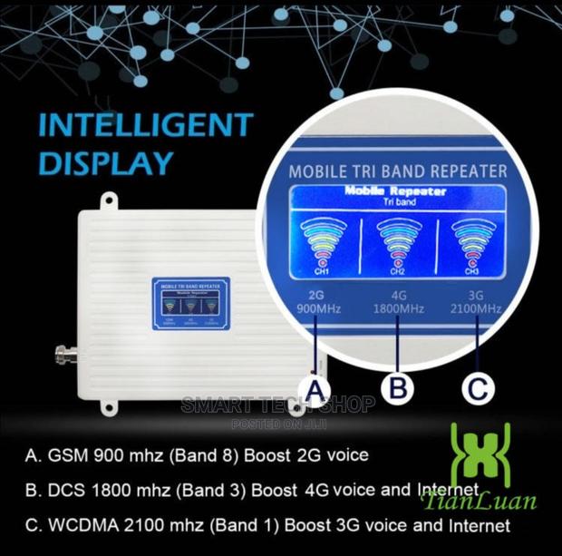 Dual Indoor Triband 2G 3G And 4G Mobile Phone Signal Booster · Photo 2