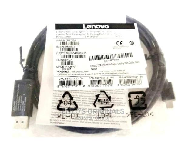 Mini DP to DP Cable Lenovo Brand Original · Photo 2