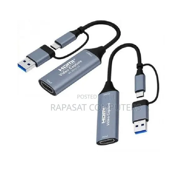 Newly Arrived 2-in-1 USB + Type-C HDMI Video Capture Card · Photo 1