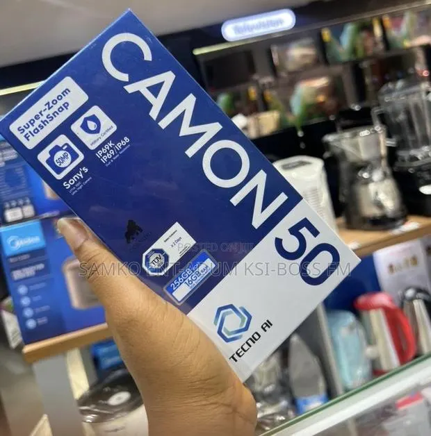 New Tecno Camon 50 256 GB Black · Photo 1