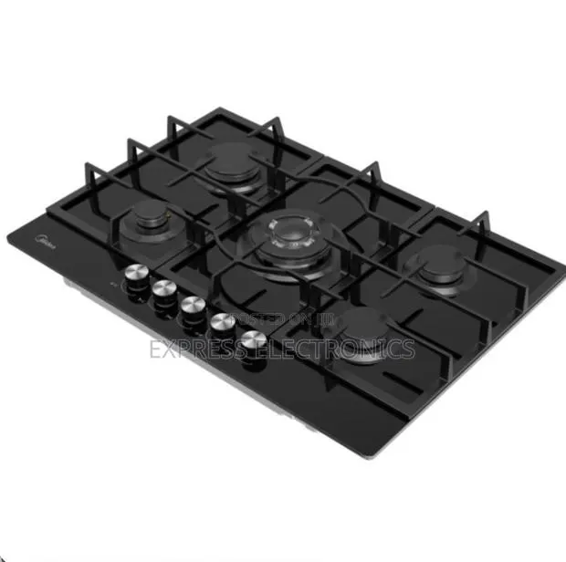 Call and Order Midea 90Gq095 Built-in Gas Stove, 5 Burners, 60X50 Cm - · Photo 1