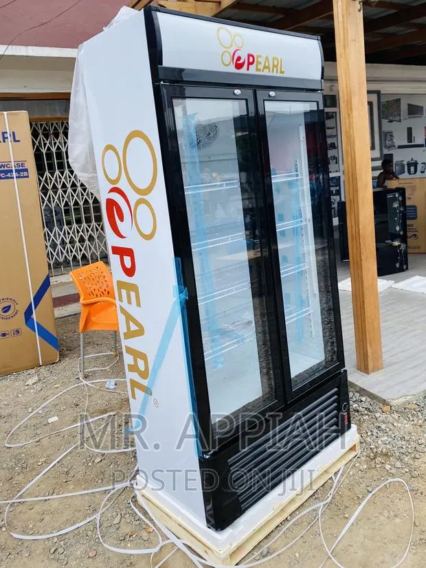 Shop Classic Pearl PVC-662-2B Double Door Display Fridge. · Photo 1