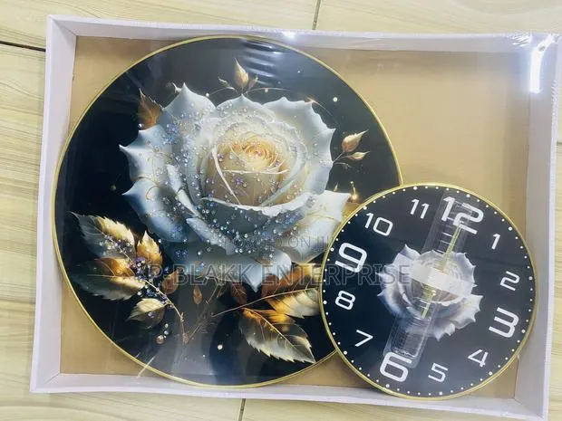 Elegant Art Wall Clock Collection 38cm/24cm · Photo 1