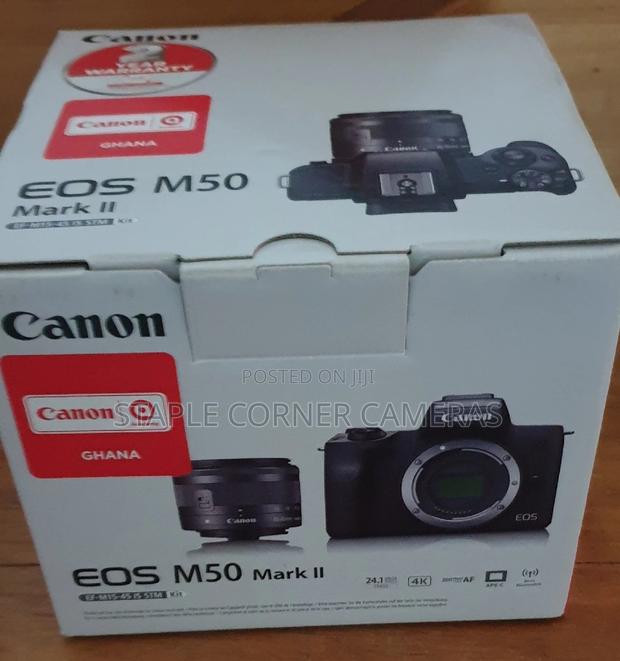 Canon EOS M50 Mark II 4K Digital Camera · Photo 1