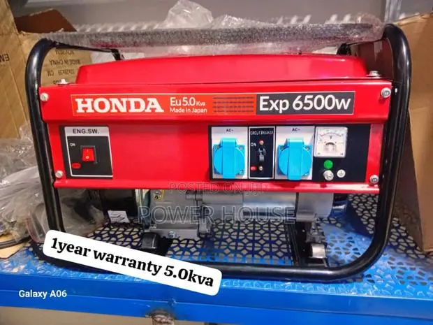 Amp Core Launch Honda 5.0kva Honda Petrol Generator · Photo 1