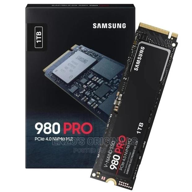 Pcie 4.0 Nvme M.2 Ssd 980pro Samsung Brand 1tb · Photo 1