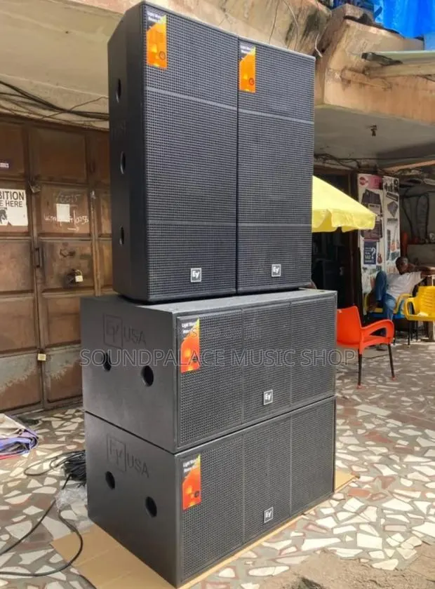 Electro-Voice(Ev) Full-Range and Double Bass Speakers · Photo 1