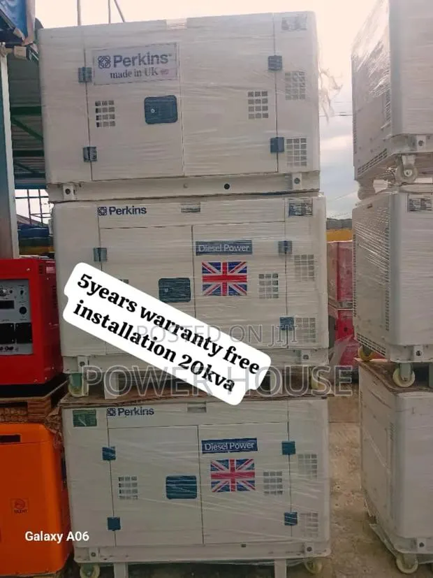 Aircool Nexi Tower 20kva Perkins Generator 20kva Diesel · Photo 1