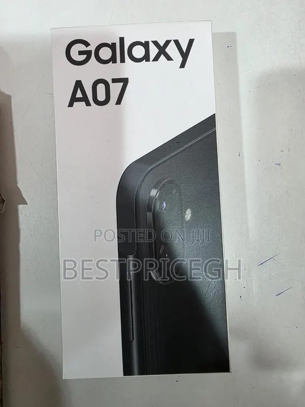 New Samsung Galaxy A07 4G 128 GB Black · Photo 1