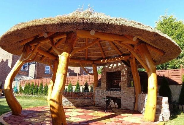 Mushroom Summer Hut