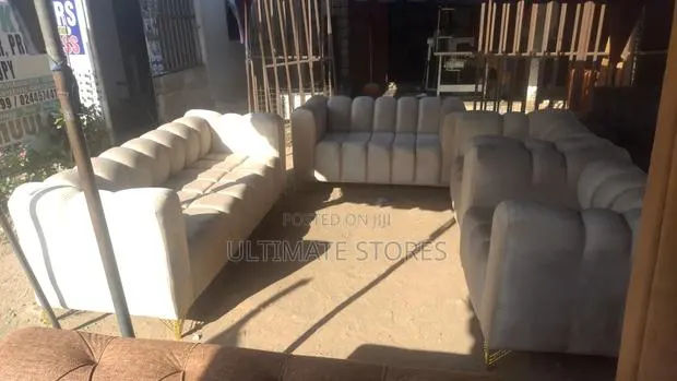 Suede Sofa Set (Payment on Delivery) · Photo 1