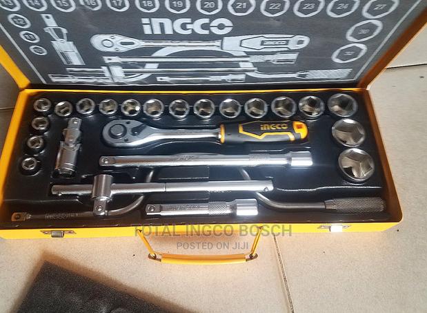 Ingco 1/2" Socket Set (24 Pcs) · Photo 1