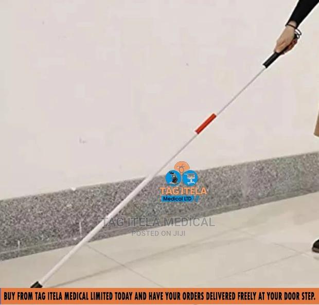 White Cane Walker (Foldable) · Photo 1