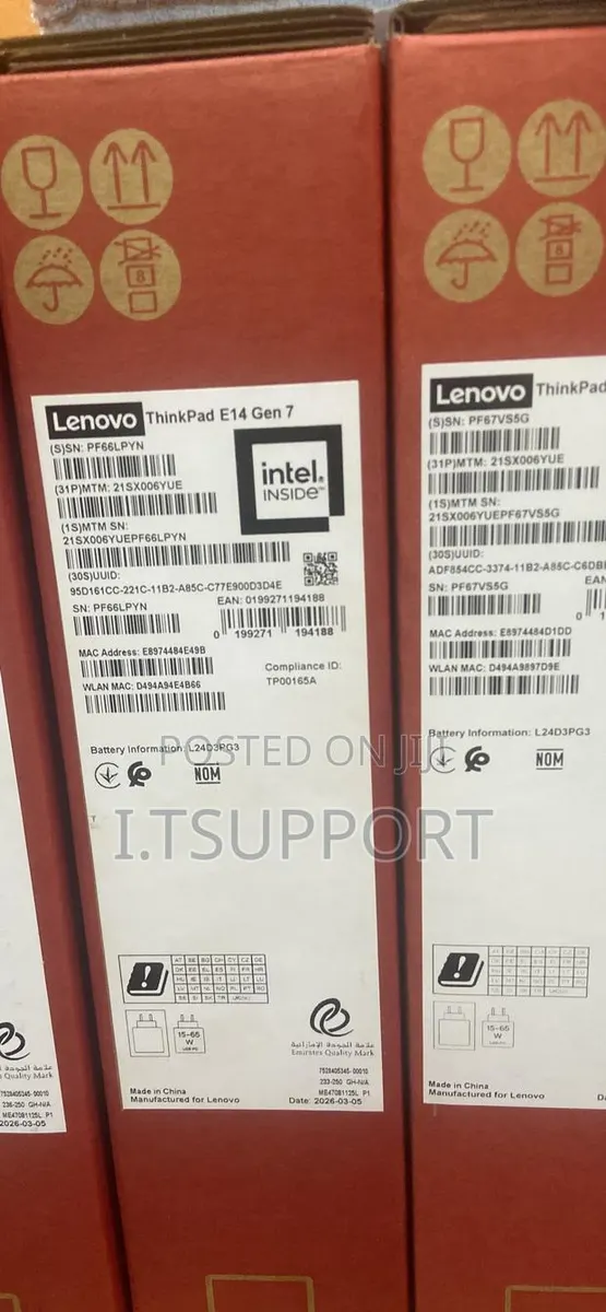 New Laptop Lenovo ThinkPad E14 Gen 6 8GB Intel Core Ultra 5 SSD 512GB · Photo 1