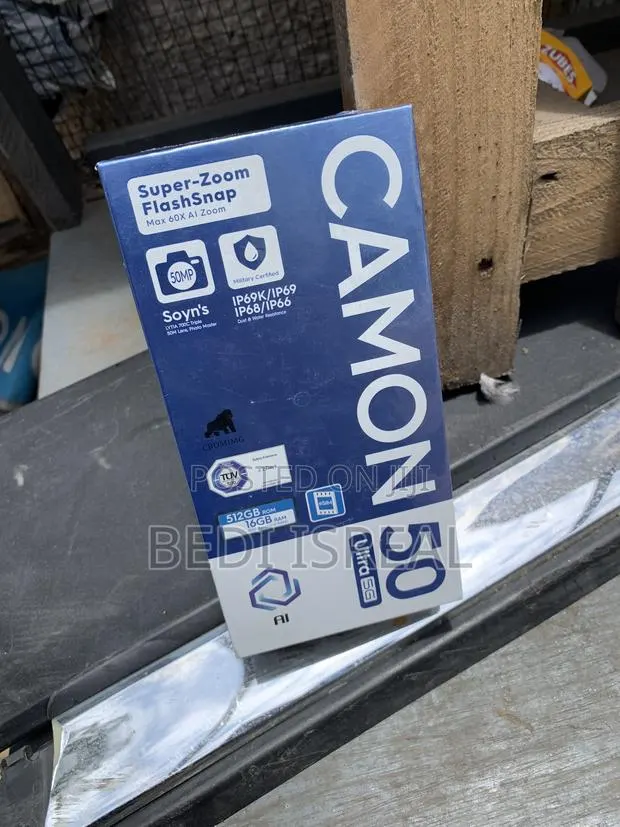 New Tecno Camon 50 Ultra 512 GB Black · Photo 1