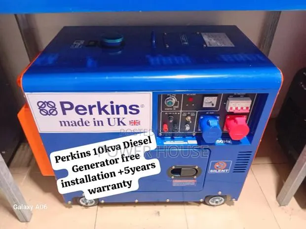 The Hero Spawner Perkins Generator Diesel 10kva Silent · Photo 1