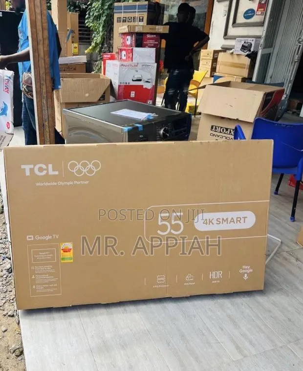 Affordable TCL 55” Qled Smart Android Frameless Google TV(2025) · Photo 1