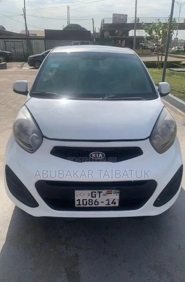 Kia Morning 2014 White · Photo 1