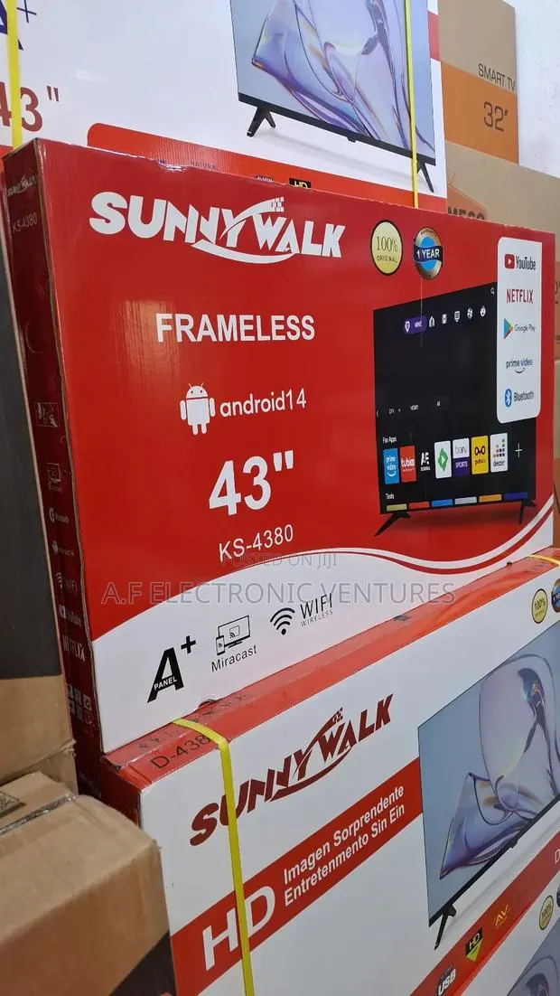 Sunnywalk 43-Inch Smart Frameless Tv · Photo 1