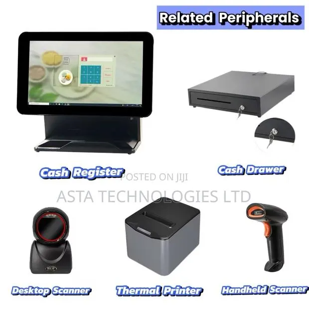 Pos (Point of Sale) Complete Set for Restaurant Supermarkets · Photo 1