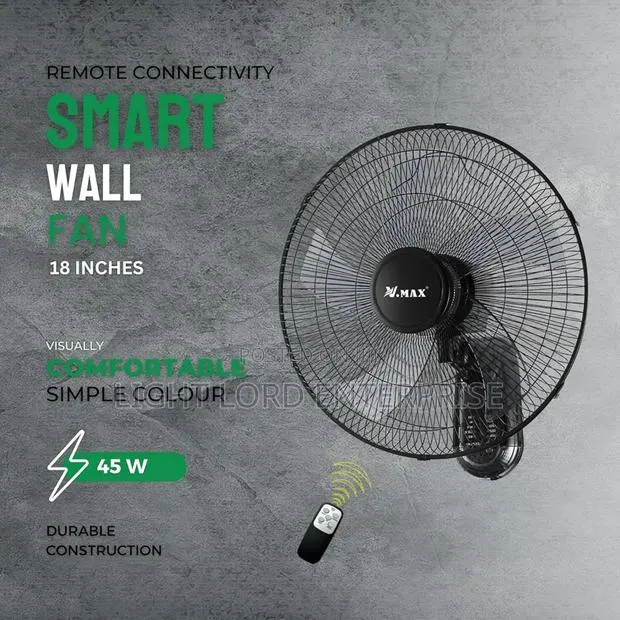 New Addition Wall Mount Wall Fan /Romote · Photo 1