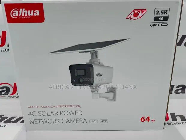 DAhua 4MP Fixed-Focal Bullet 4G Solar Power Network Camera Ip · Photo 1