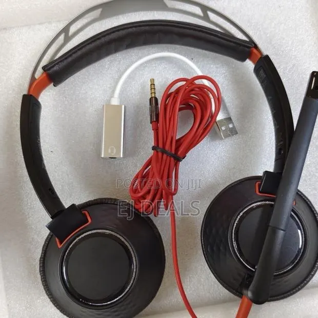 Plantronics Headset With Microphone C5220t USB and 3.5mm · Photo 1