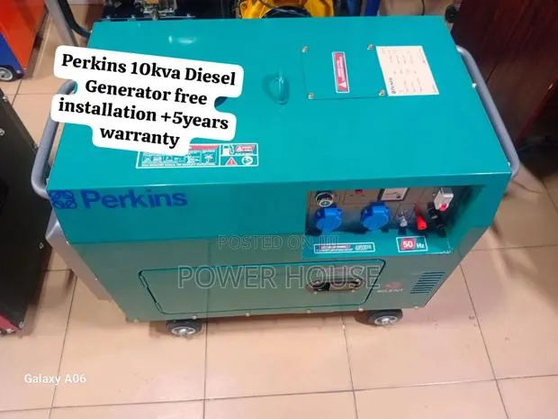 Quality Performance Perkins Diesel Generator 10kva Silent · Photo 1