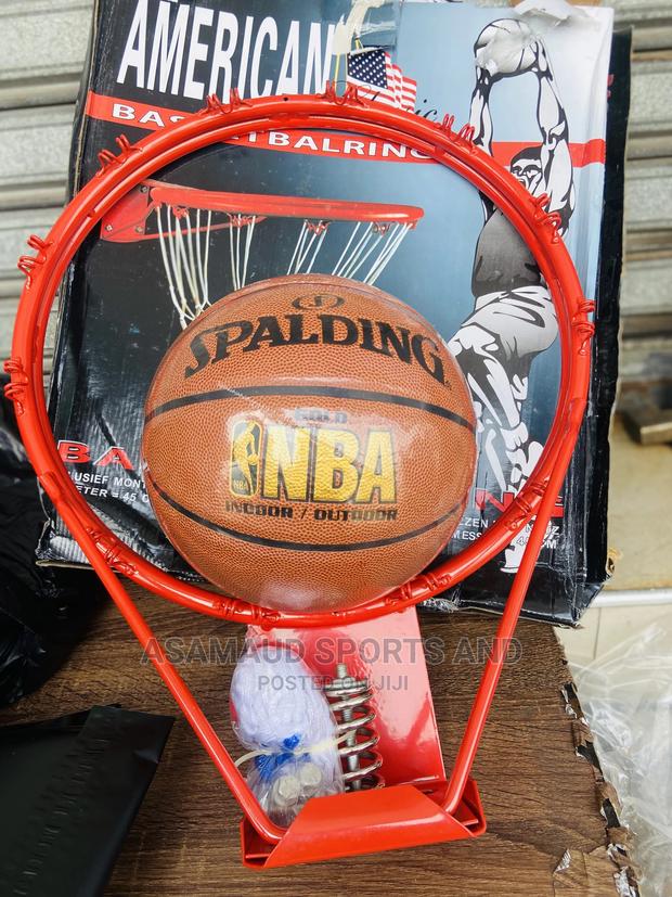 Original Double Hoop and Basketball at Cool Price · Photo 5