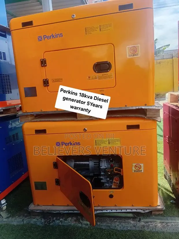 Perkins 18kVA Diesel Generator – Powerful and Reliable Power Supply · Photo 1