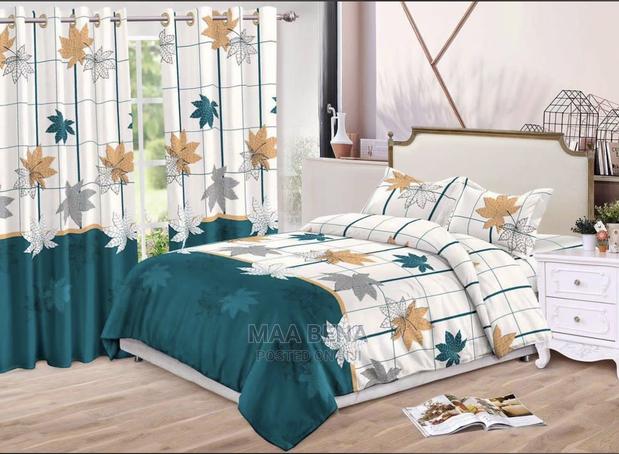 Bedsheet Set With Duvet Cover + Cutains · Photo 1