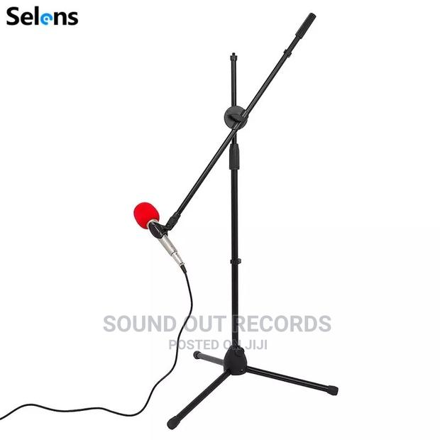 Pro Floor Adjustable Microphone Stand · Photo 4