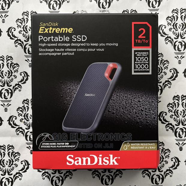 Sandisk 2tb Extreme Portable Ssd, Usb C 1050mb/S Read · Photo 1