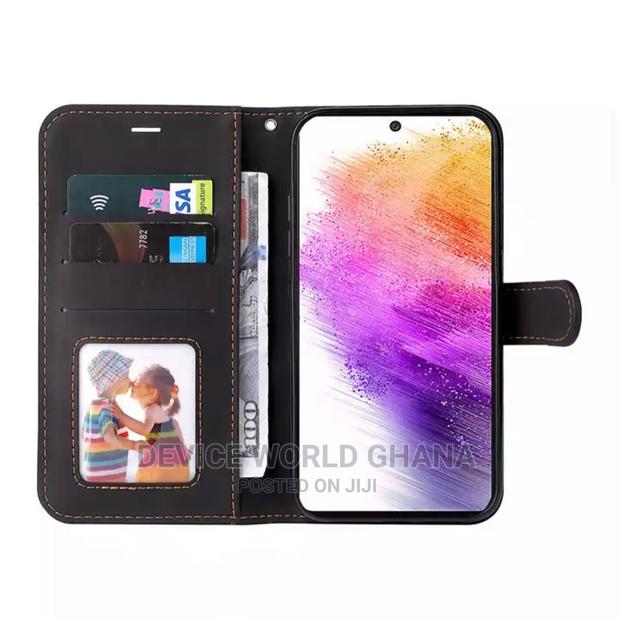 Splice Leather Flip Case for Samsung S22 S22+ S22ultra · Photo 2