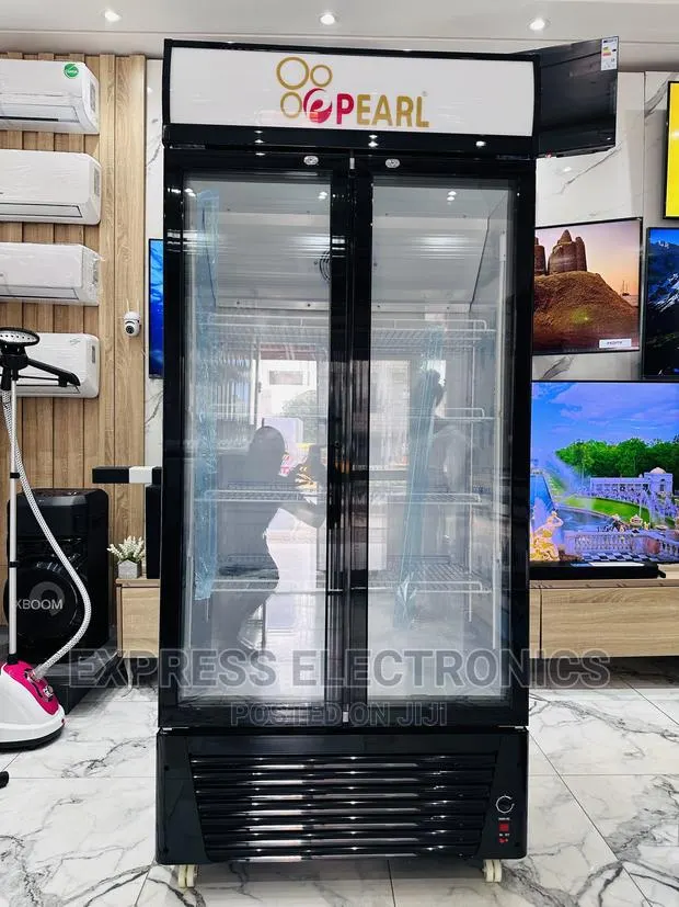 Very Affordable PVC-662-2B Display Fridge Pearl Double Door · Photo 1