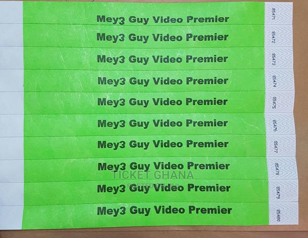 Tear Resistant Ticket Wristbands · Photo 2